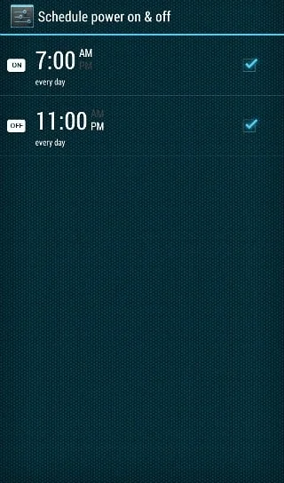 Jak nastavit automatické vypnutí v systému Android: Naplánujte zapnutí/vypnutí