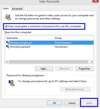 Как да пропуснете екрана за влизане в Windows 10?