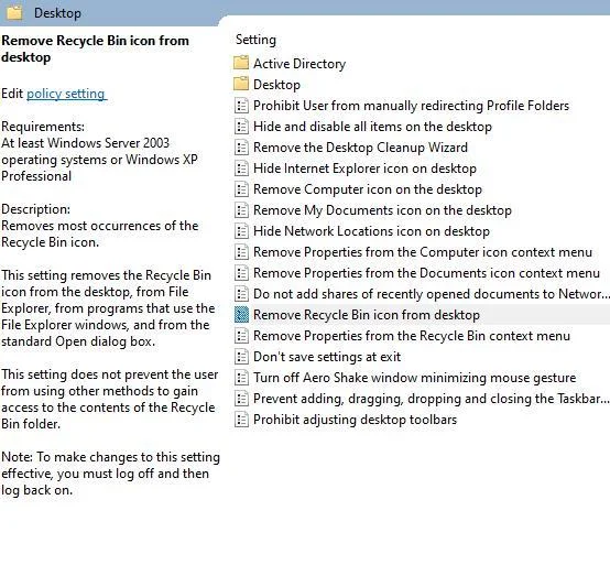 Як вирішити проблему «Кошик неактивний» у Windows 11?
