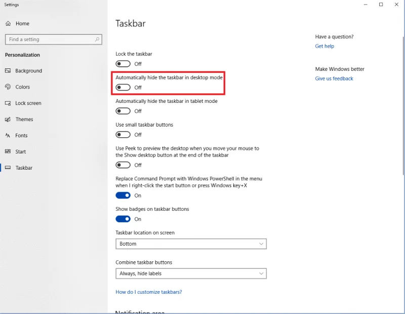 Jak přizpůsobit hlavní panel Windows 10