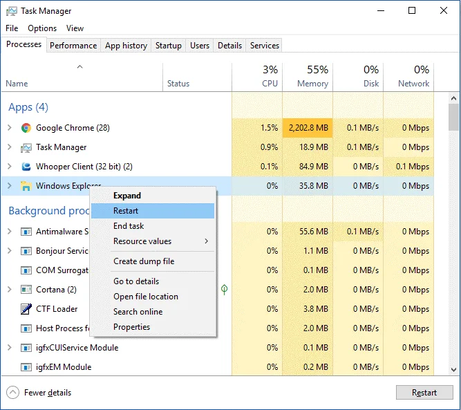 Mënyrat për të rregulluar problemet e shiritit të detyrave të Windows 10 Mënyrat për të rregulluar problemet e shiritit të detyrave të Windows 10