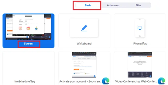 Sådan deler du skærm i Zoom Meeting Sådan deler du skærm i Zoom Meeting