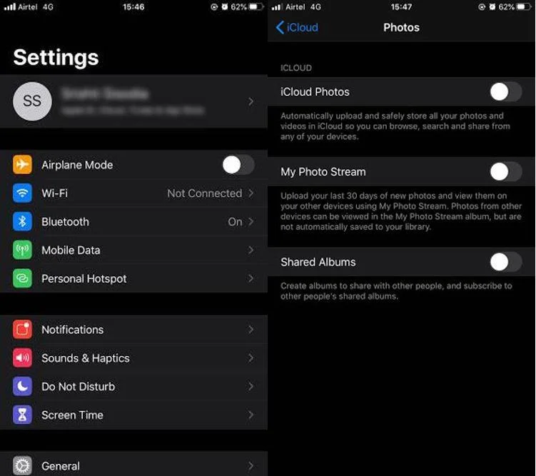 Kaip ištrinti nuotraukas iš „iPhone“, bet ne „iCloud“.