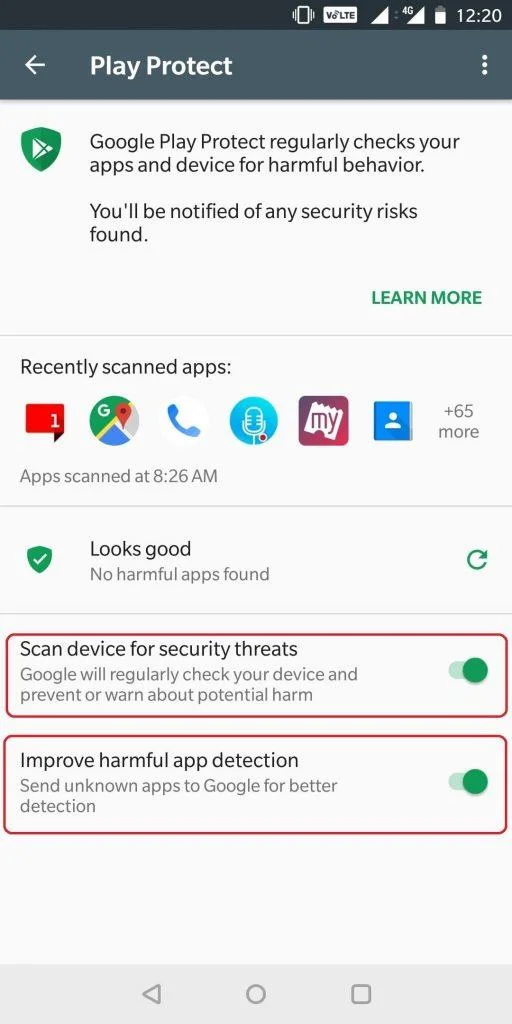 Nastavení Android pro úsporu baterie, úložiště a času