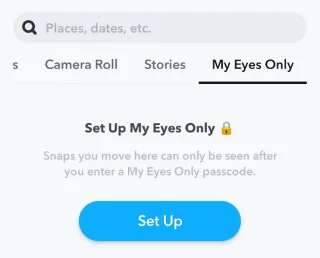 Как да променя паролата си само за очи в Snapchat
