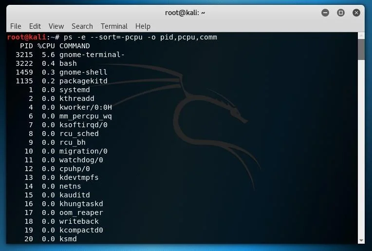 Tapoja käyttää ps-komentoa Linuxissa