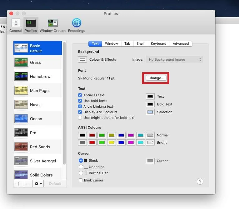 Kroky k přizpůsobení terminálu Mac a zvýšení produktivity