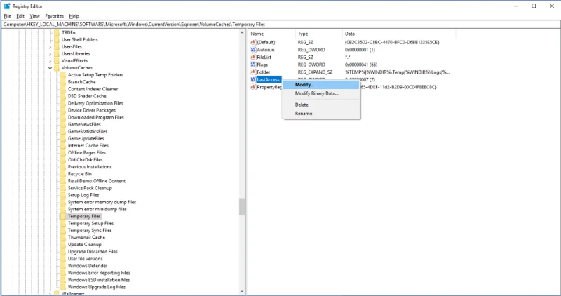 Ali čiščenje diska izbriše vse iz mape Temp?
