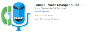 Recenze aplikace: Funcall – Voice Changer & Rec: Voice Changer & Call Recorder