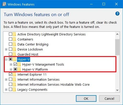 Lépésről lépésre: A Hyper-V Windows 10 engedélyezése és konfigurálása virtuális gépek futtatásához