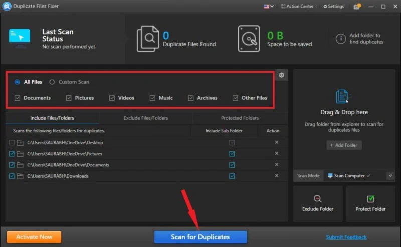Jak najít duplicitní soubory s různými názvy, ale stejným obsahem