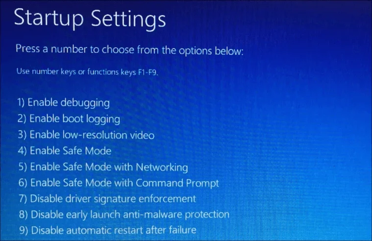 Jak nabootovat do nouzového režimu Windows 11