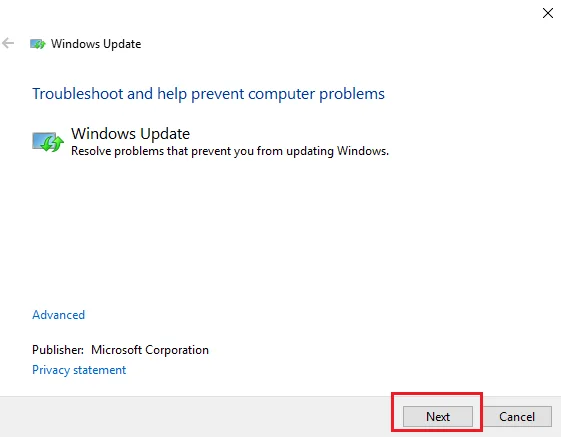 Jak opravit kód chyby aktualizace systému Windows 10: 80072ee2