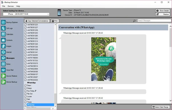 Kako ekstrahirati varnostno kopijo iPhone?  Top 5 iPhone Backup Extractors