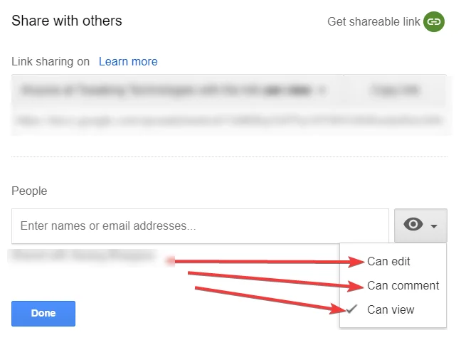 Бързи начини за защита на Google Таблици