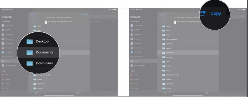 Стъпки за използване на външни твърди дискове с вашия iPhone или iPad