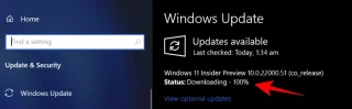 Инсталацията на Windows 11 остана на 100%? Как да поправя
