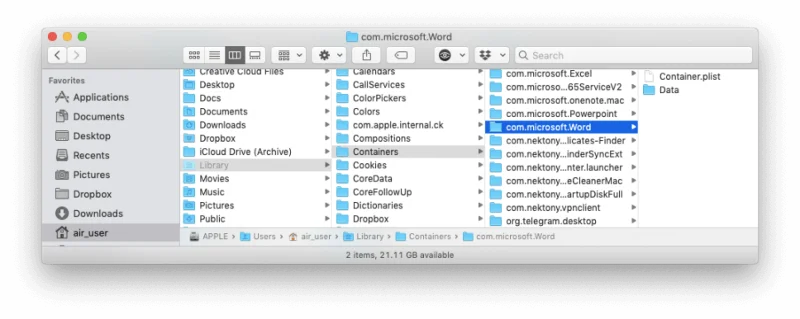 Kaip visiškai pašalinti „Microsoft 365“ iš „Mac“.