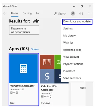Кроки для усунення помилки в калькуляторі Windows 10
