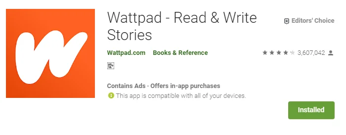 Как да четете безплатни електронни книги с Wattpad истории?
