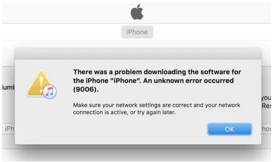 Как да поправите грешка в iTunes 9006 или грешка в iPhone 9006