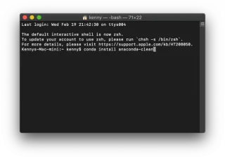 Kaip pašalinti „Anaconda“ iš „Mac“ naudojant terminalą