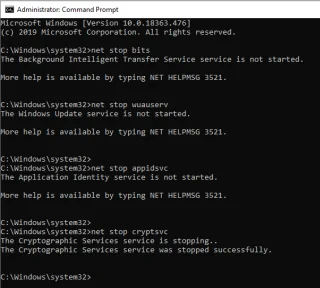 Slik fikser du Windows Update-feil 0x800705b4