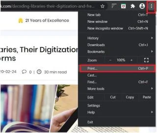 Как да запазите уеб страница като PDF файл в Chrome и Microsoft Edge