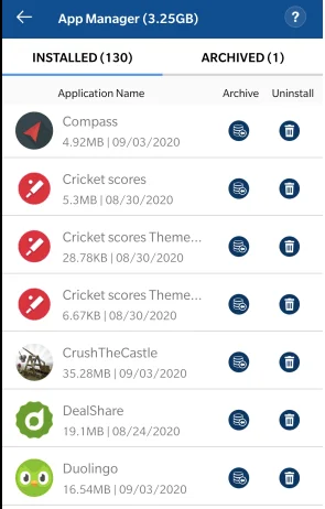 Kuidas saate Androidis rakenduste faile (Apks) arhiivida?