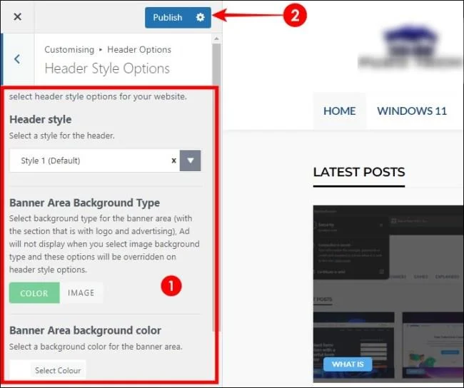 WordPress: Πώς να επεξεργαστείτε την κεφαλίδα