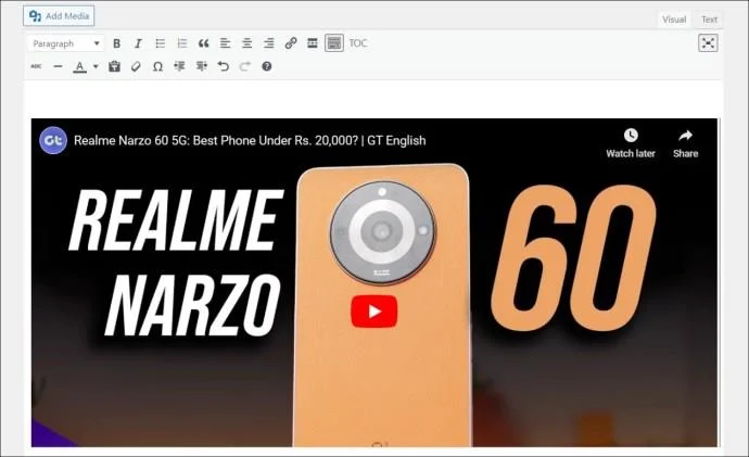 WordPress: Как да добавите видеоклип в YouTube