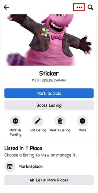 Как да промените реда на снимките във Facebook Marketplace