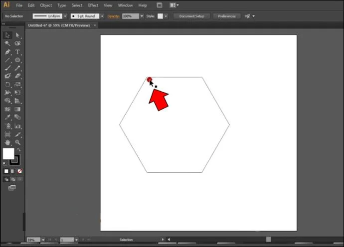 Как да направите текст във форма в Illustrator