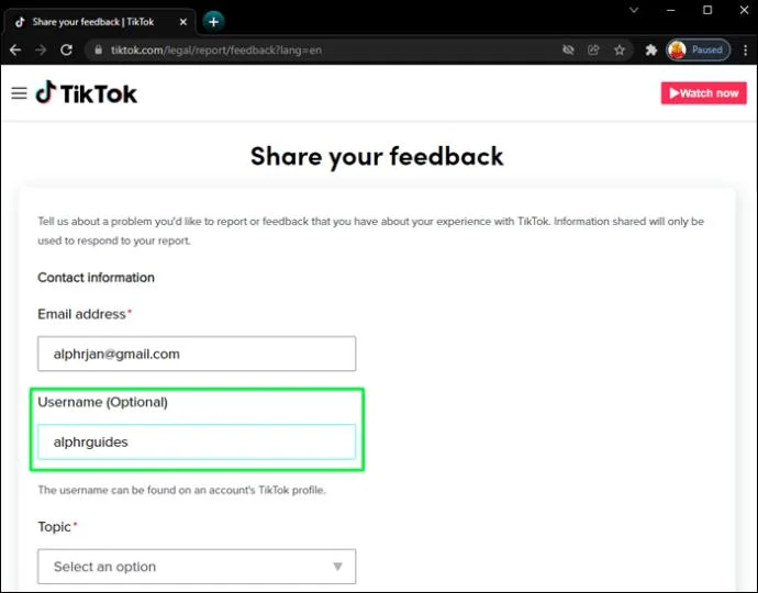 Как да възстановите паролата си за TikTok без вашия имейл или телефонен номер