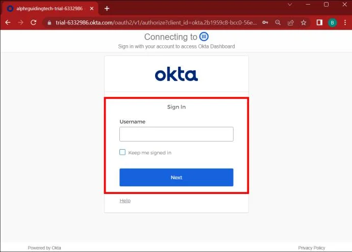 Πώς να αποκτήσετε έναν κωδικό QR με το OKTA