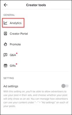 Как да проверите своите TikTok анализи и статистики