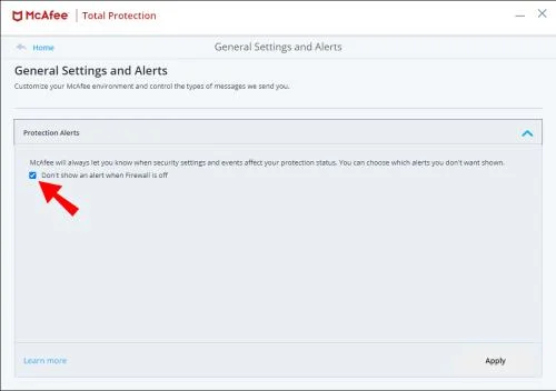 Как да спрете McAfee изскачащи прозорци и известия навсякъде