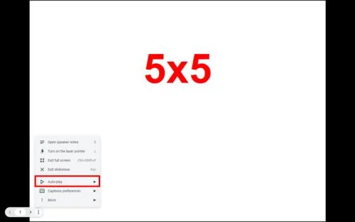 Как да повторите Google Slides
