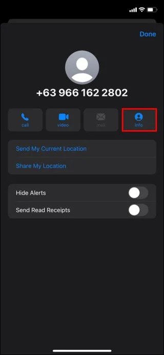 Kuinka estää viestit IMessagessa