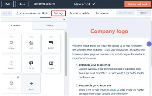 Как да изпращате масов имейл в HubSpot