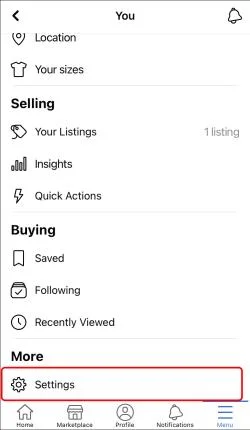 Как да настроите предупреждения във Facebook Marketplace