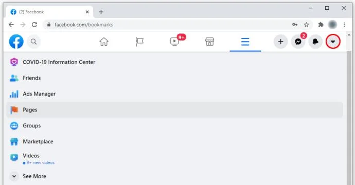 Kontoinställningar Facebook