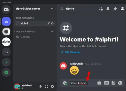 Πώς να χρησιμοποιήσετε μπλοκ κώδικα στο Discord