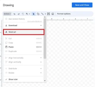 Как да извиете текст в Google Документи