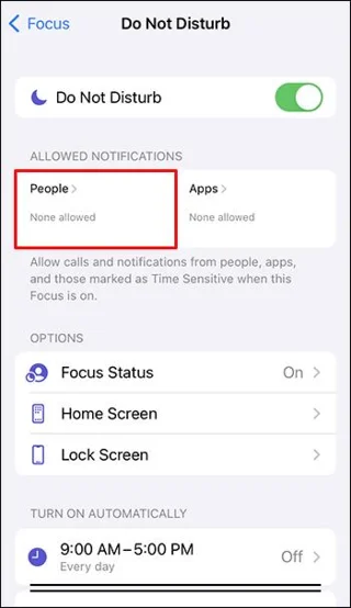 Как да коригирате звъненето на IPhone, когато е зададено „Не безпокойте“.