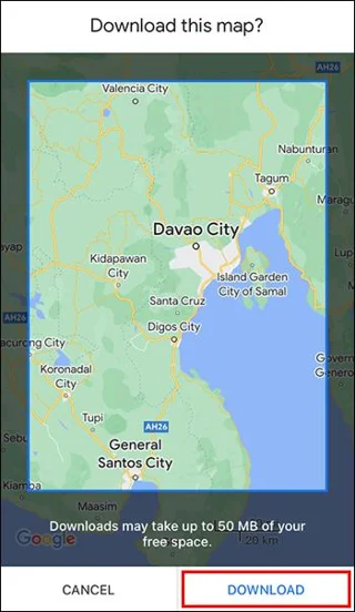 Kako spremiti Google karte izvan mreže