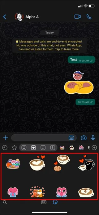 Как да използвате стикери в WhatsApp