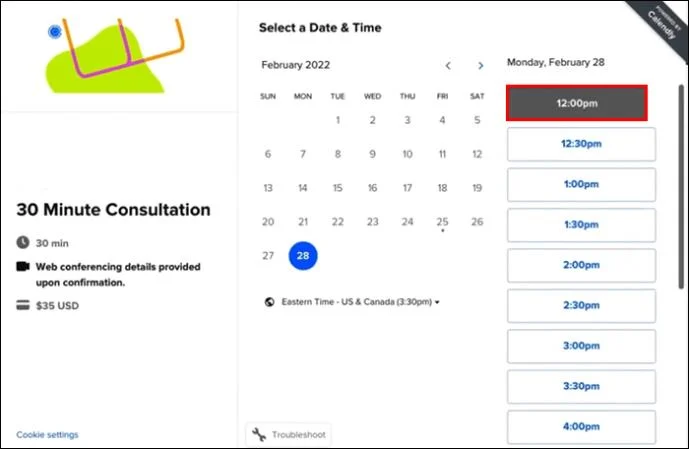 Как да създадете Calendly резервация с плащане