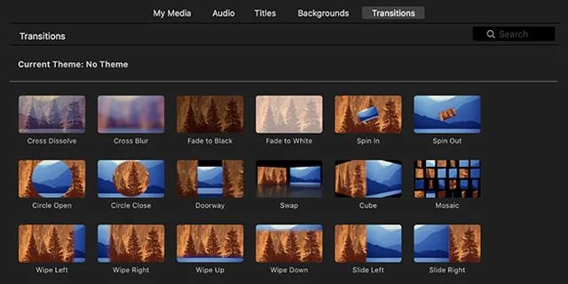 Πώς να αλλάξετε τις μεταβάσεις στο IMovie