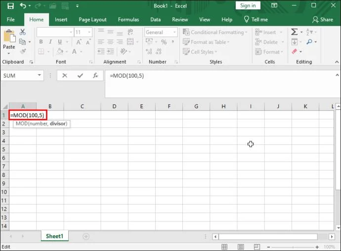 Как да разделим в Excel